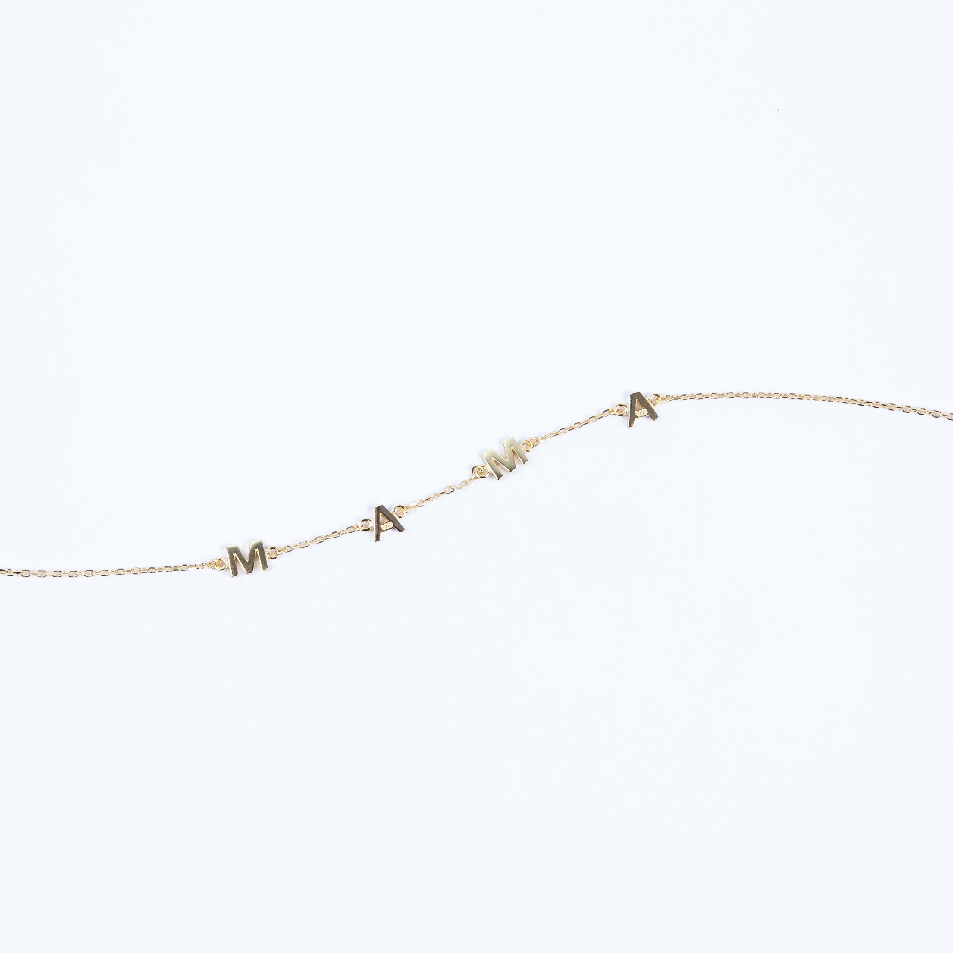 Pulsera MAMA spaced tiny Bracelet