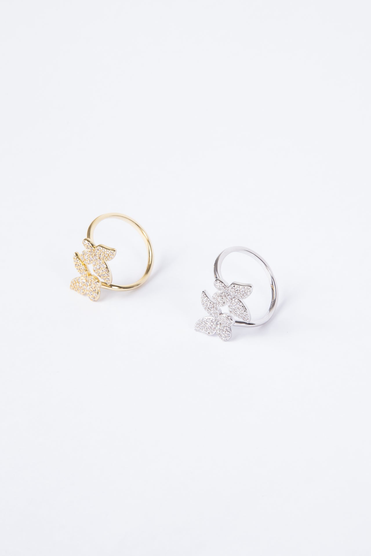 Anillo Double Butterfly Ring