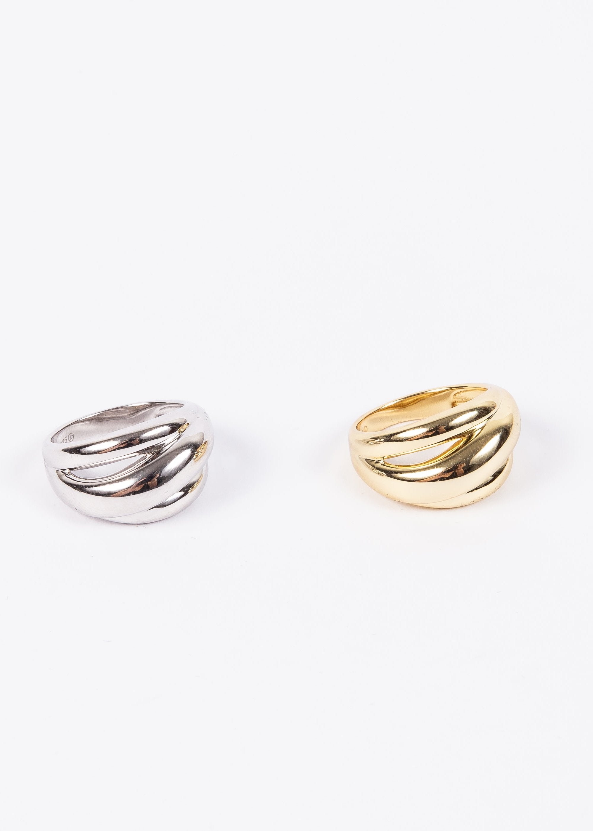 Anillo Trio Loops Ring
