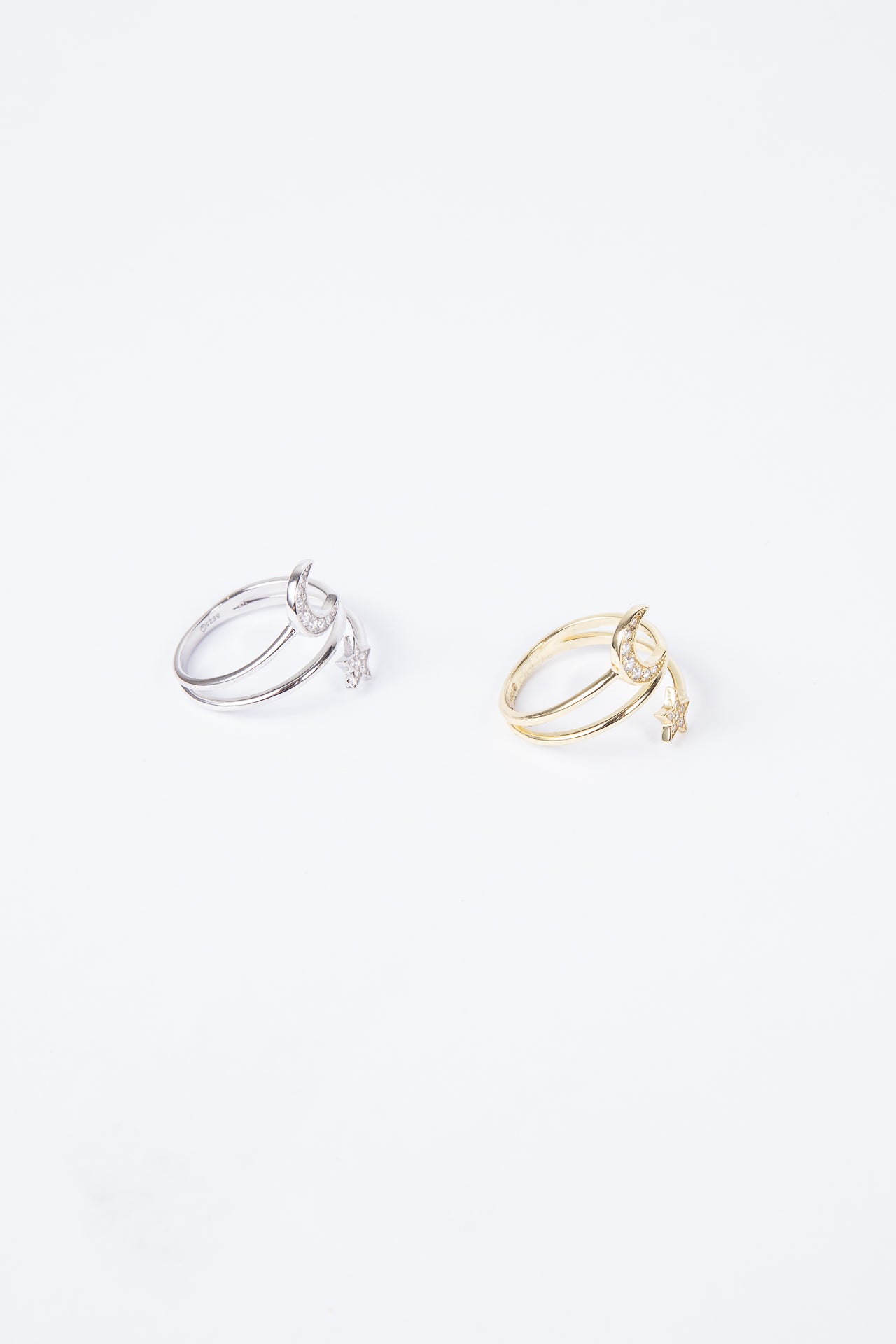 Anillo Triple Star & Moon