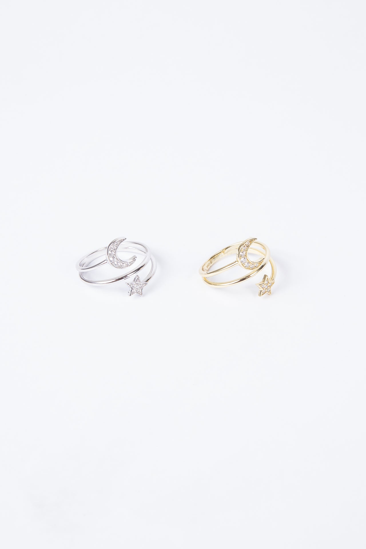 Anillo Triple Star & Moon
