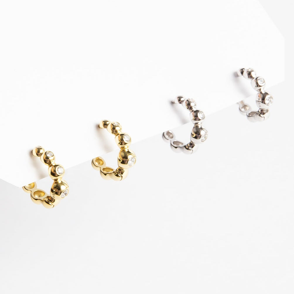 Aro Gross Bubbles & CZ Hoop