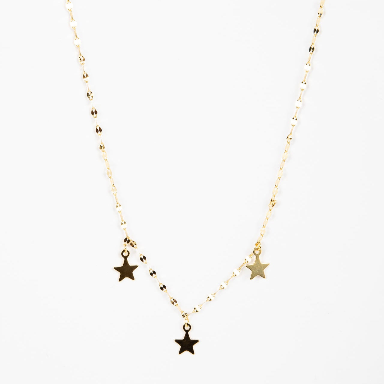 Collar Chainy Mirror & 3 Stars