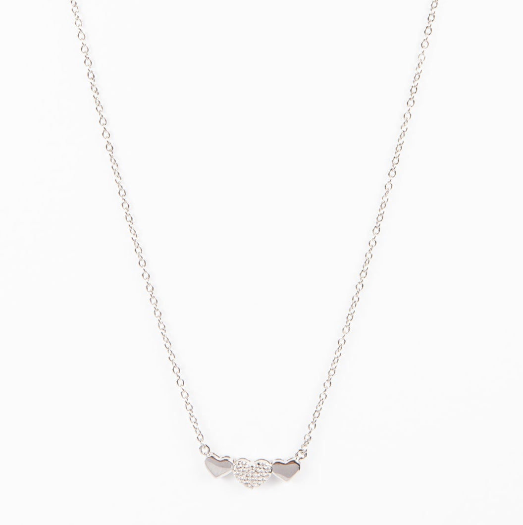 Collar 3 Hearts Love