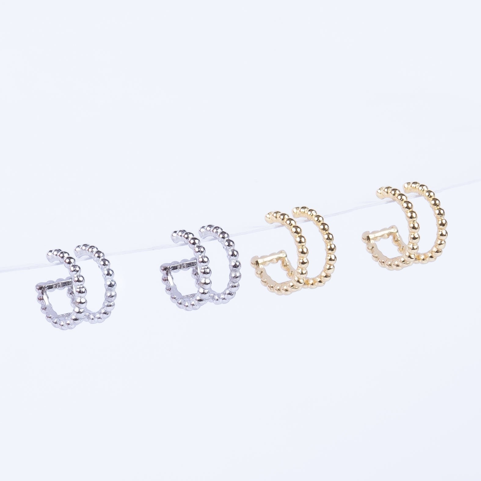 Aro Mini Bubbles Square Double Cuff