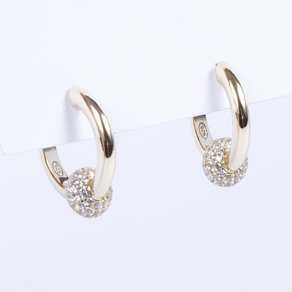 Aro CiRi Oval Cz Hoop