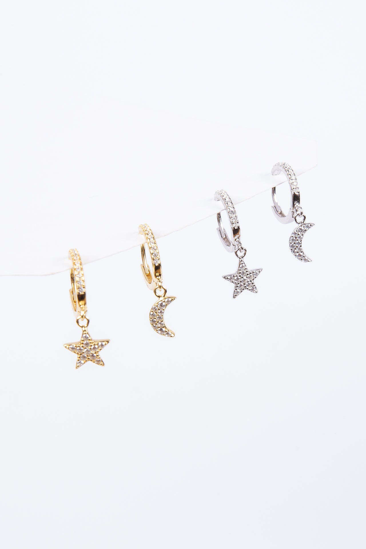 Aro Combined Kati Star & Moon Hoop