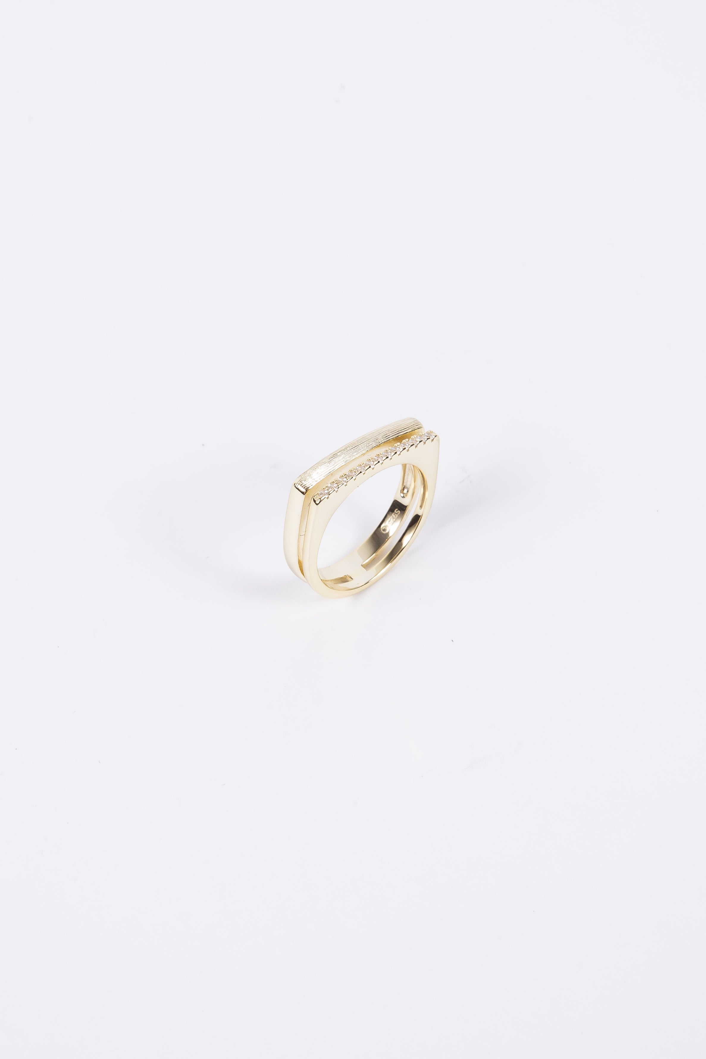 Anillo New Open Skinny Recty Ring