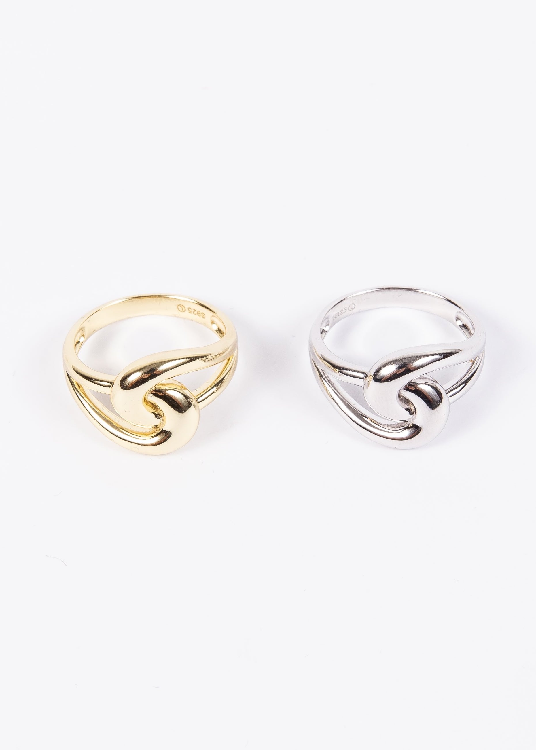 Anillo Gran Double Loops
