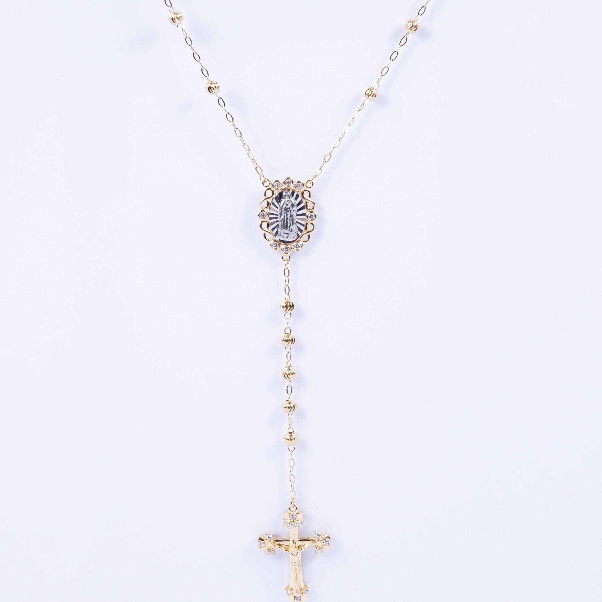 Collar Gabs Oval Cz Rosary