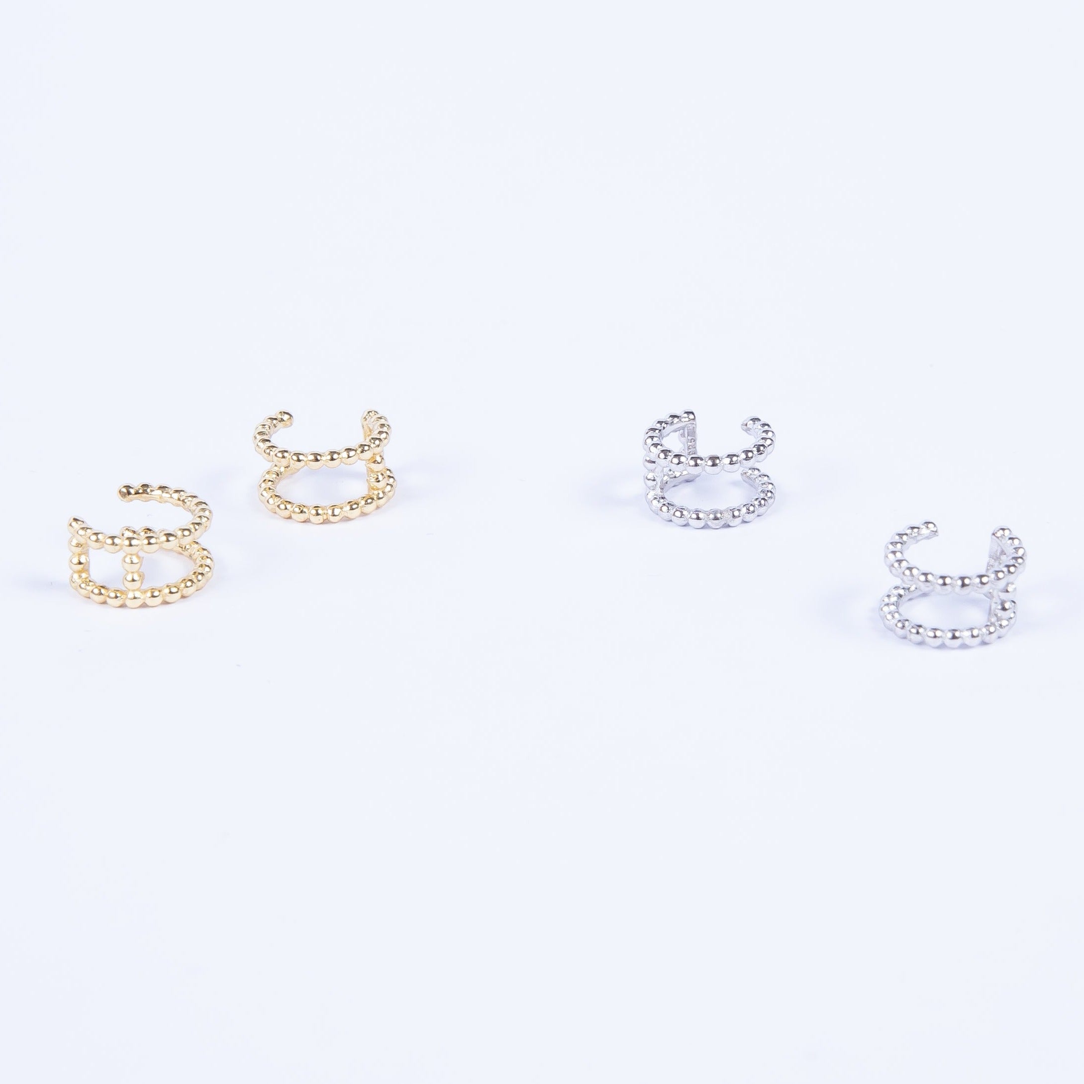 Aro Mini Bubbles Square Double Cuff