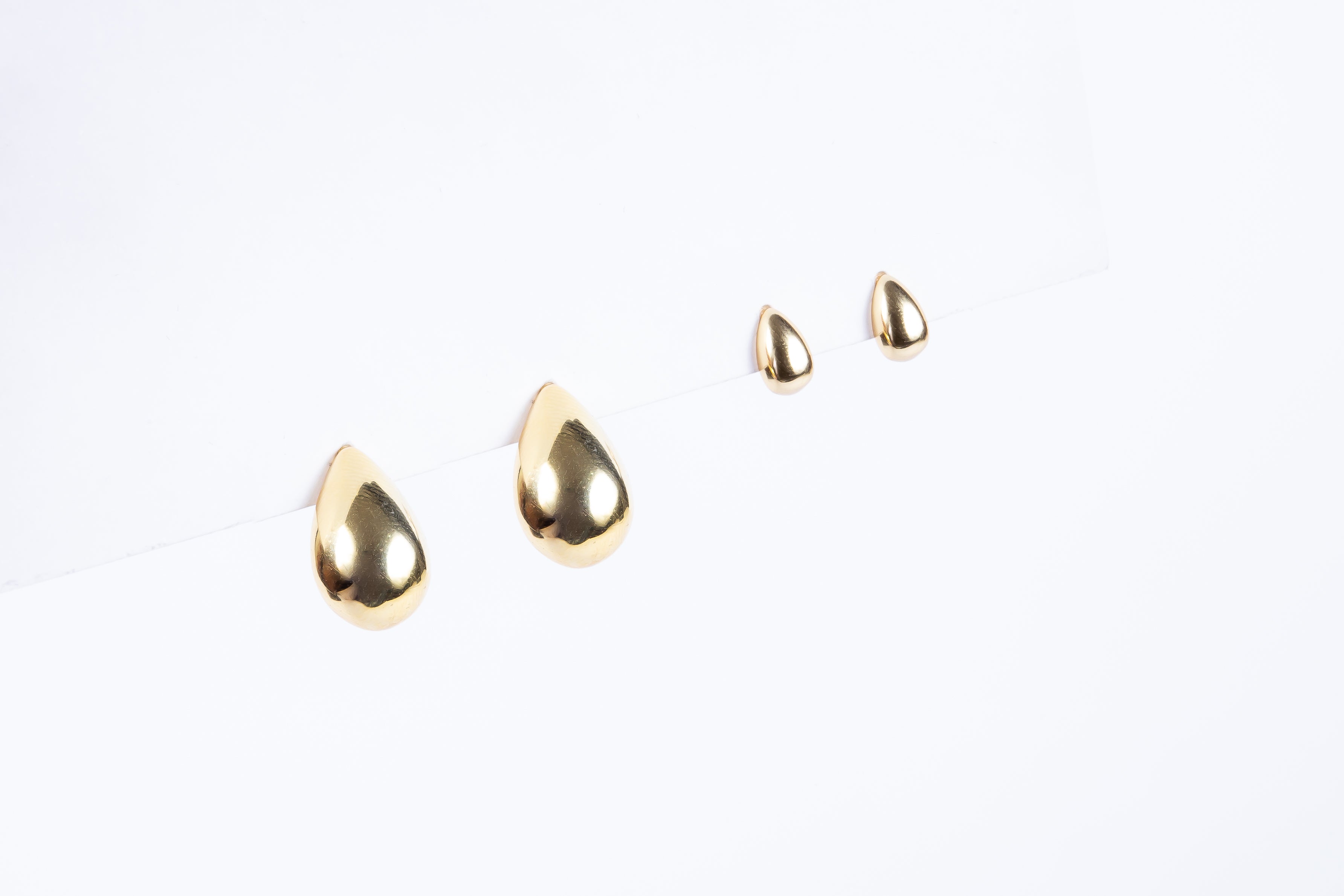 Aro Sterling Silver Drop Stud