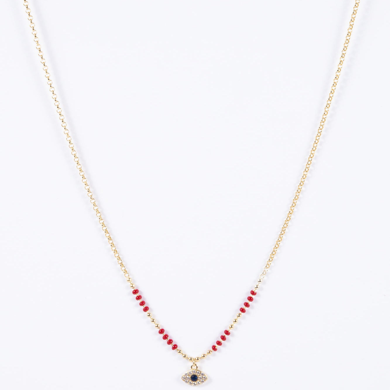 Summer Evil Eye Red