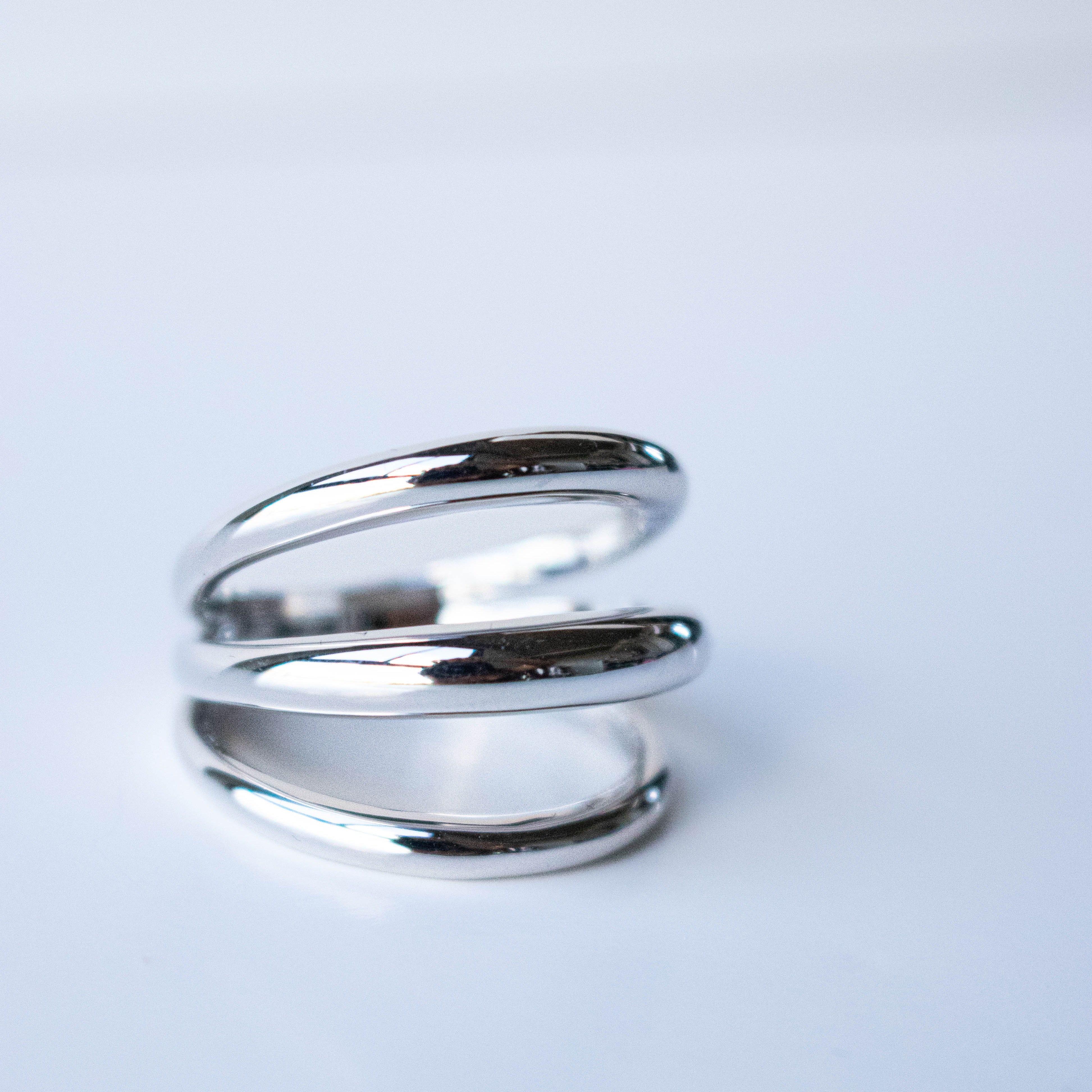 Anillo Triple Strand Ring