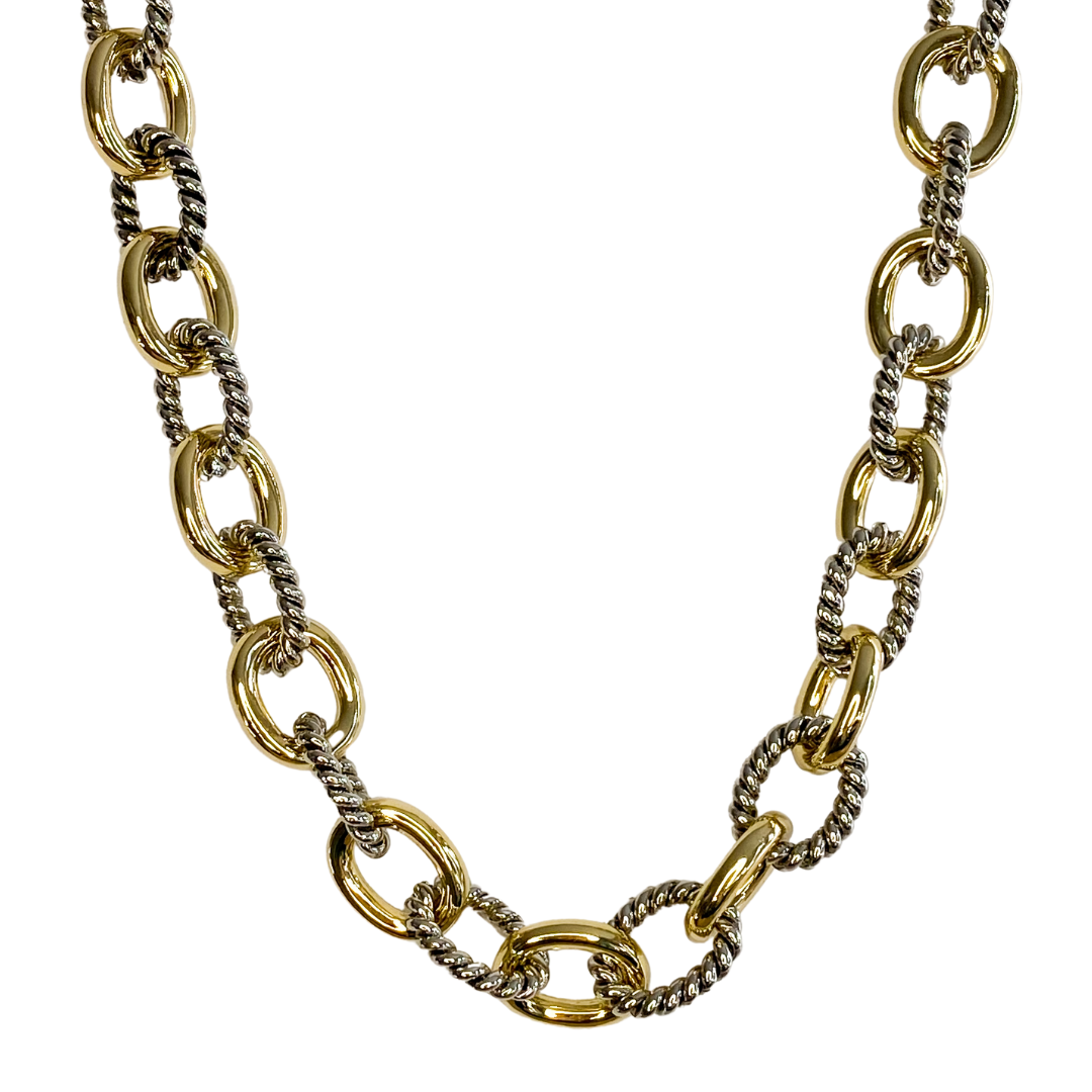 Collar Mumu Chain Bicolor