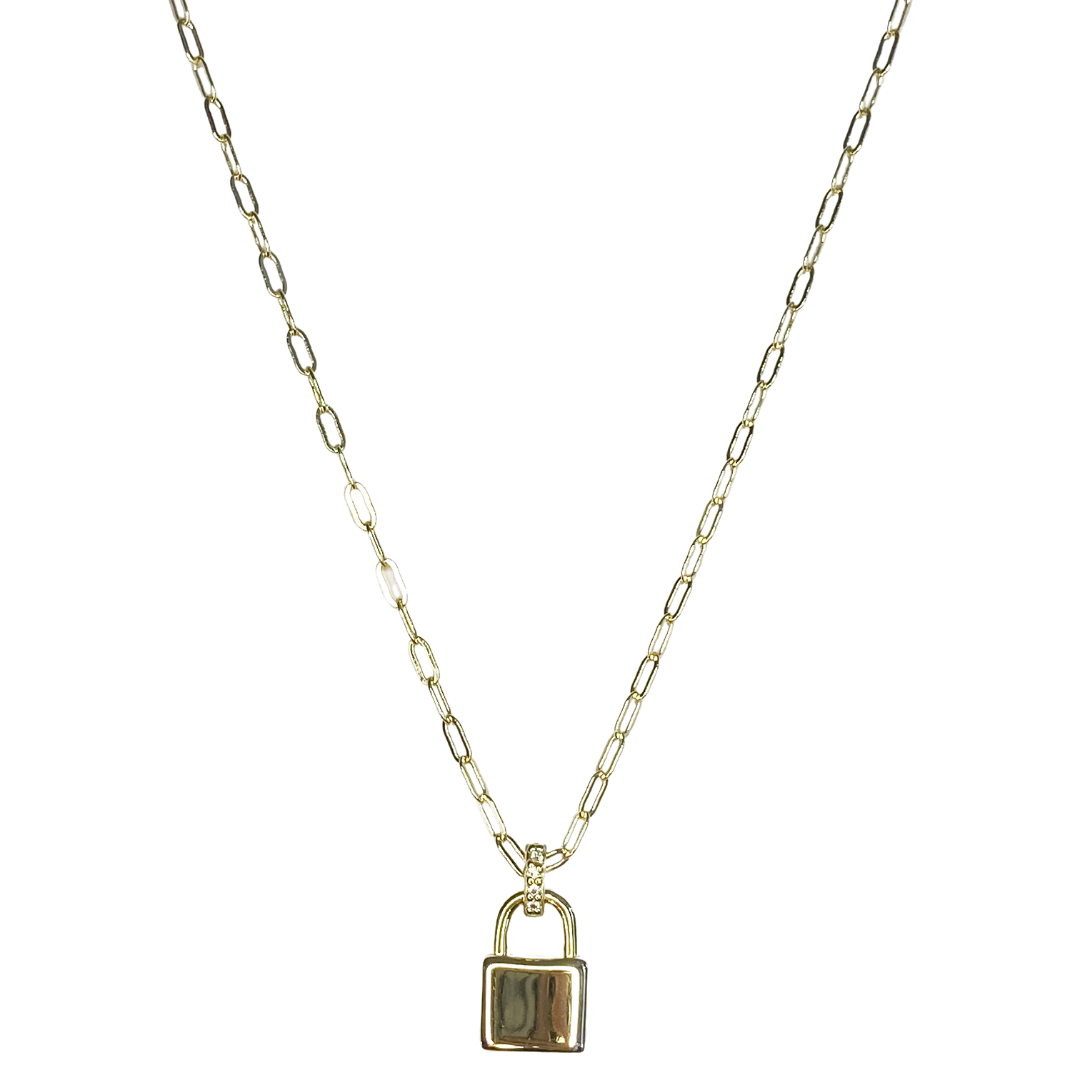 Collar Med Lock Chain
