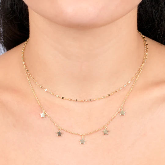 Collar 2 Row Star