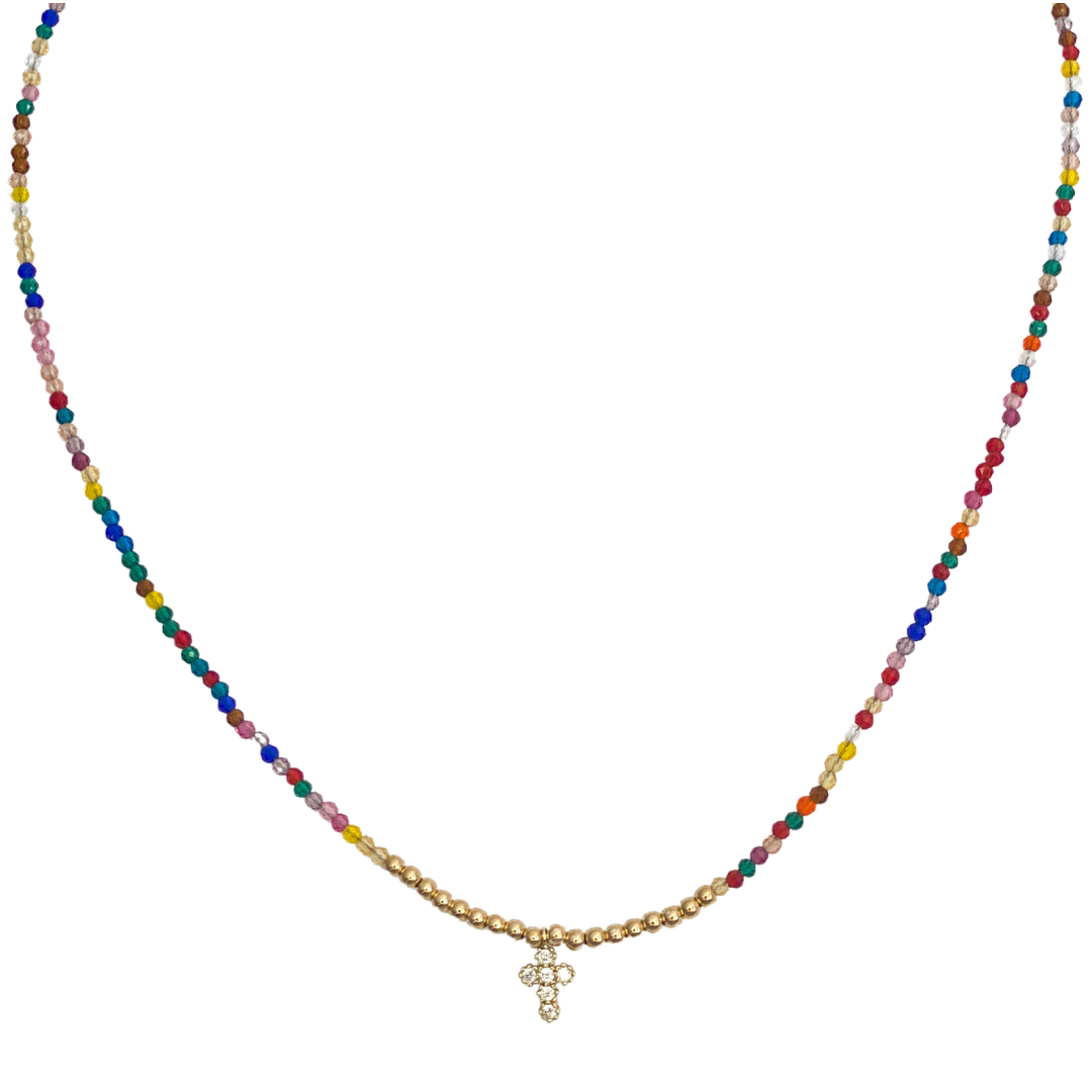Collar Johna CZ Cross