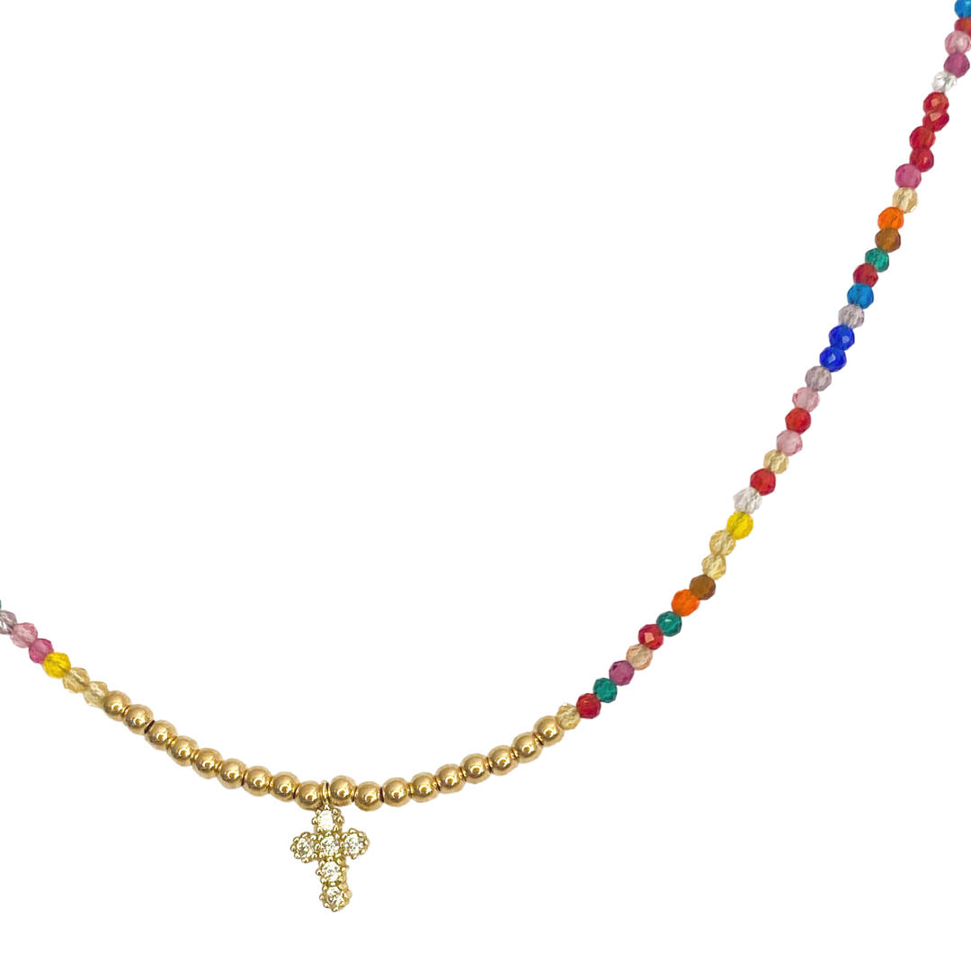Collar Johna CZ Cross