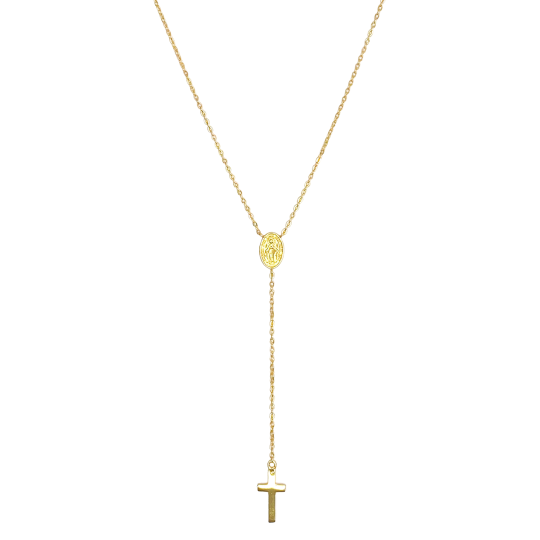 Collar Rosary Tini Gold