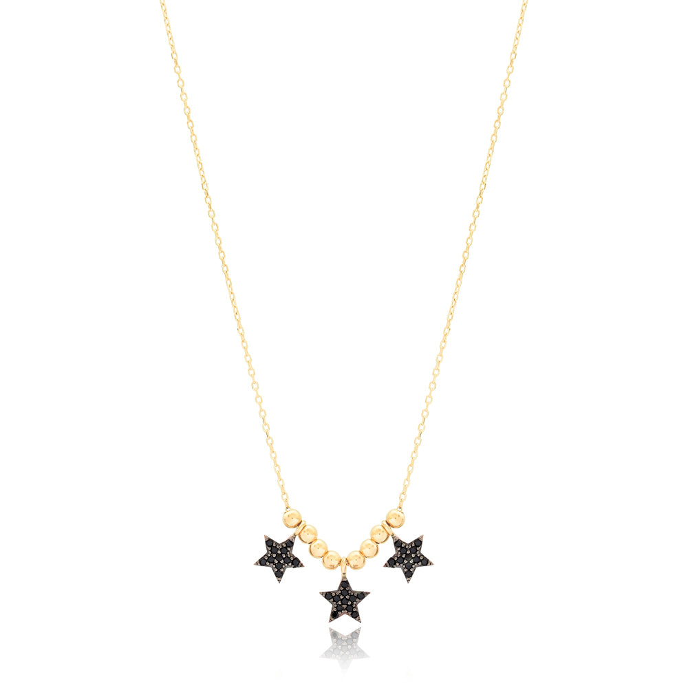 Collar 3 Black Star