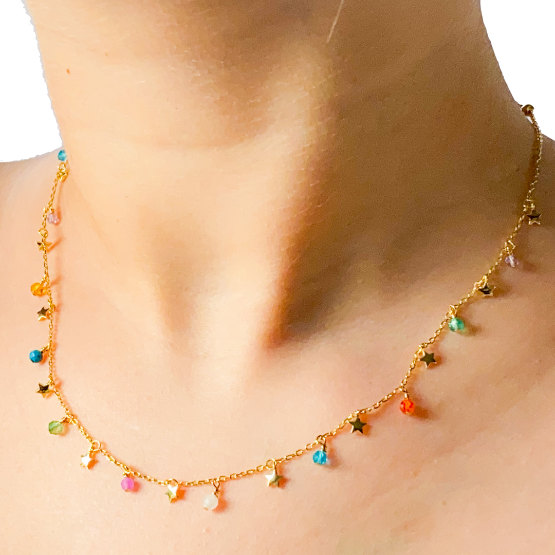 Collar Twinkle Multi Star