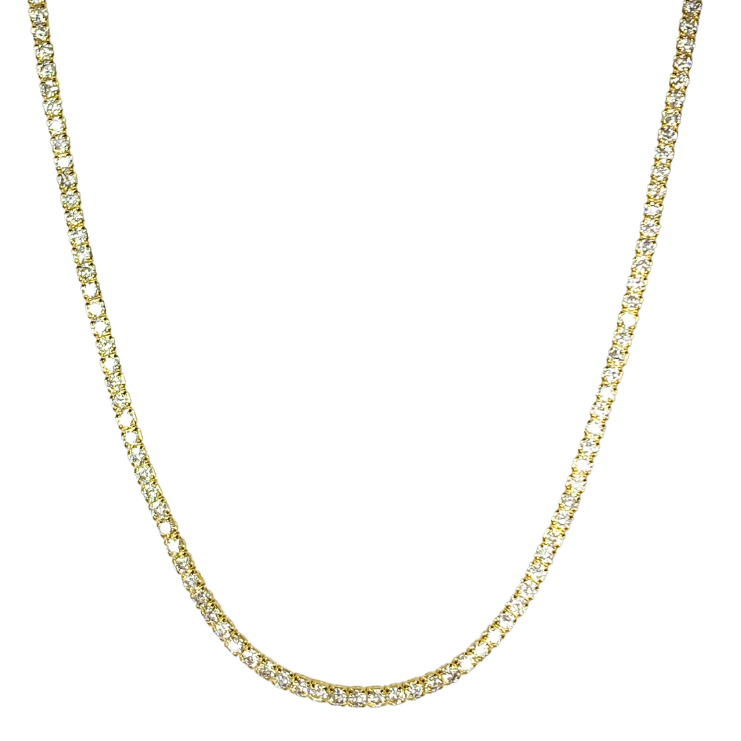Collar Locket Tennis Choker