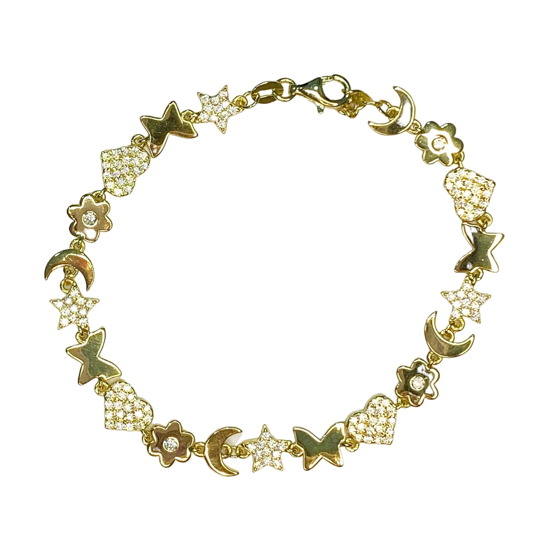 Pulsera Spring Bracelet Gold