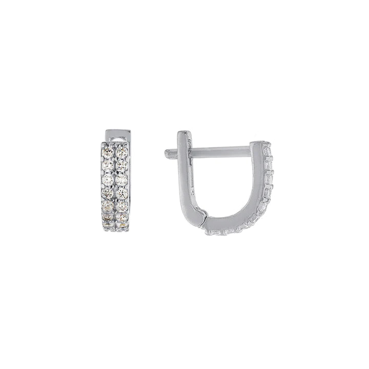 Aro Baby Oval CZ Huggie