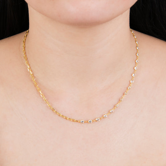 Collar Cirka Round CZ
