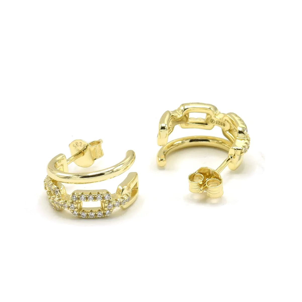 Aro Cuban Double Hoop