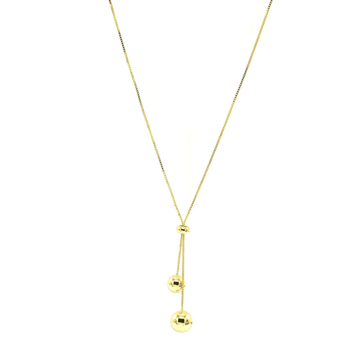 Collar Double Golden Balls