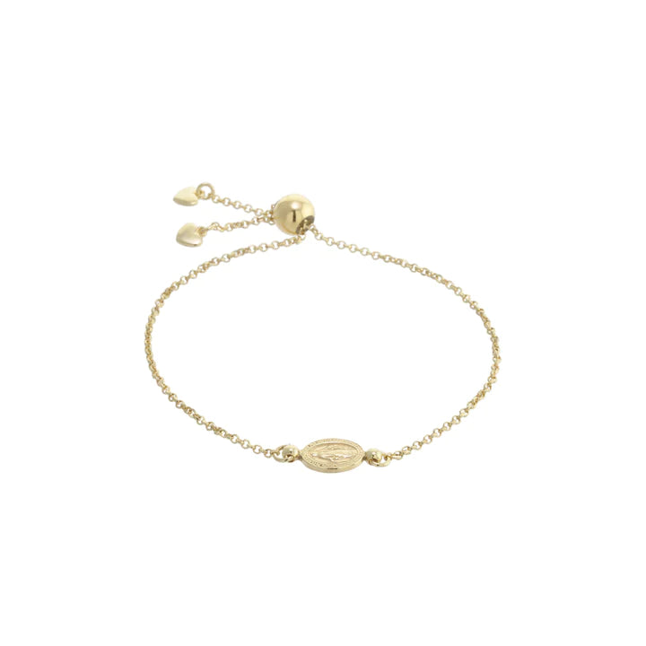 Pulsera Goldy Virgin Medal Bracelet