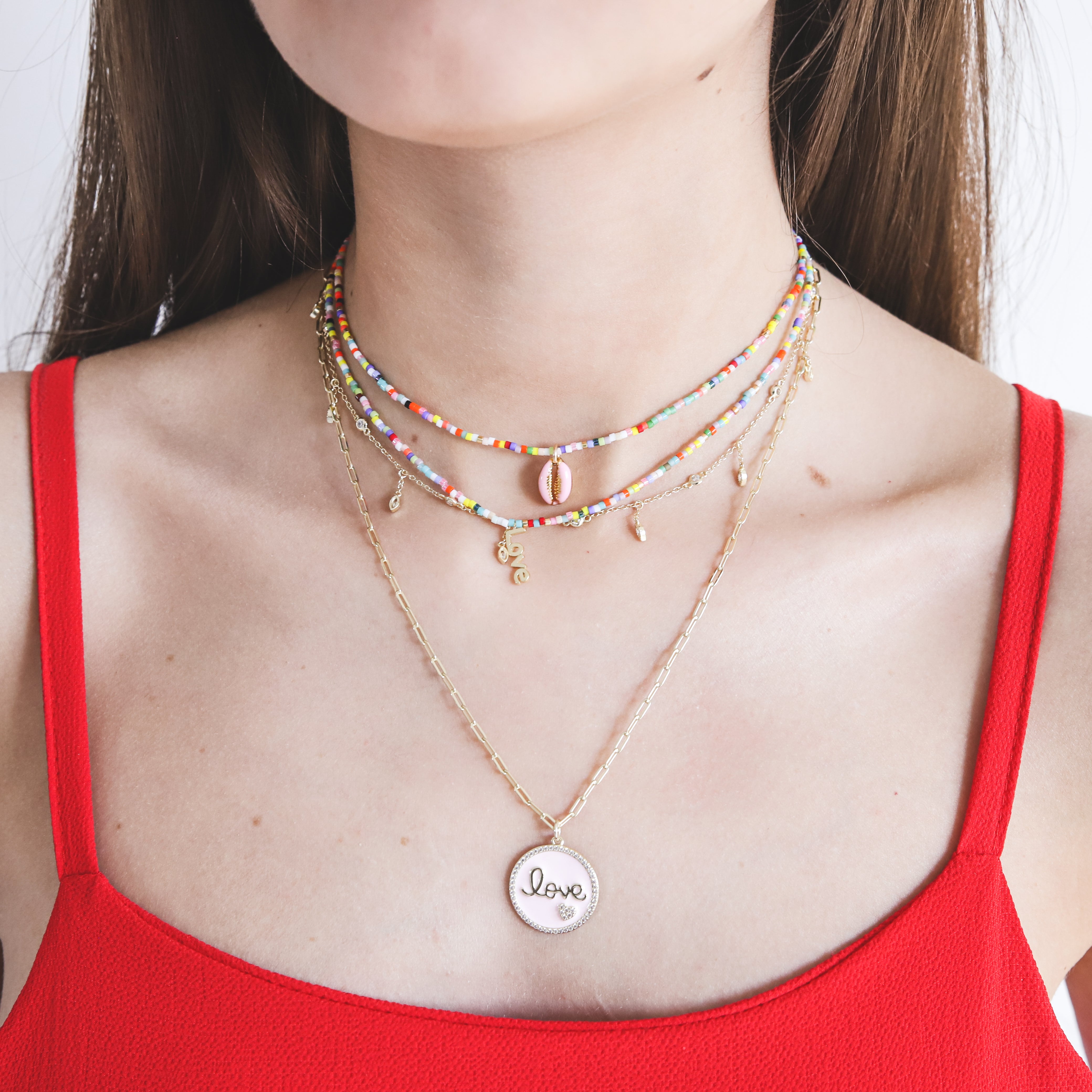 Collar Pink Love