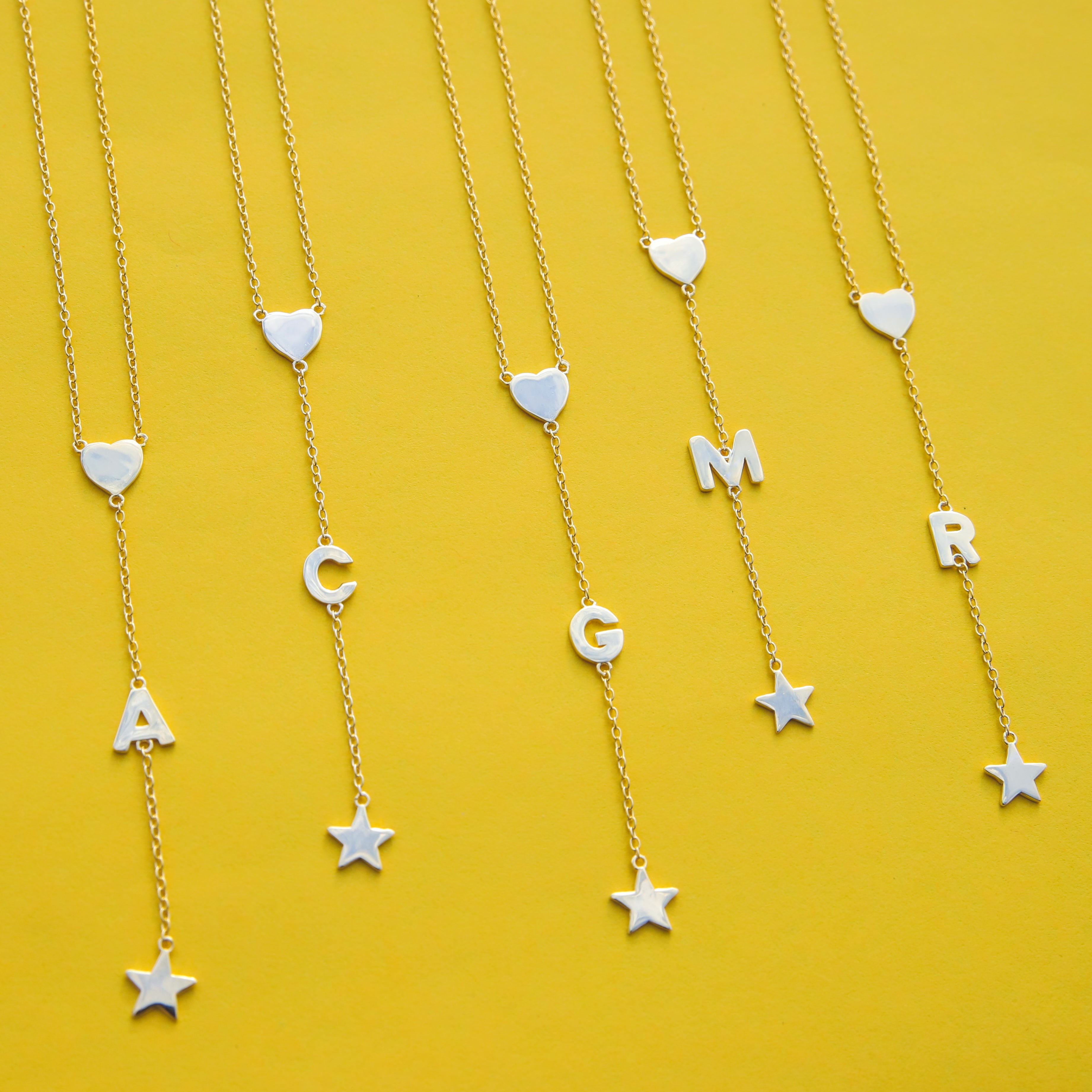 Collar Persum Letter Necklace