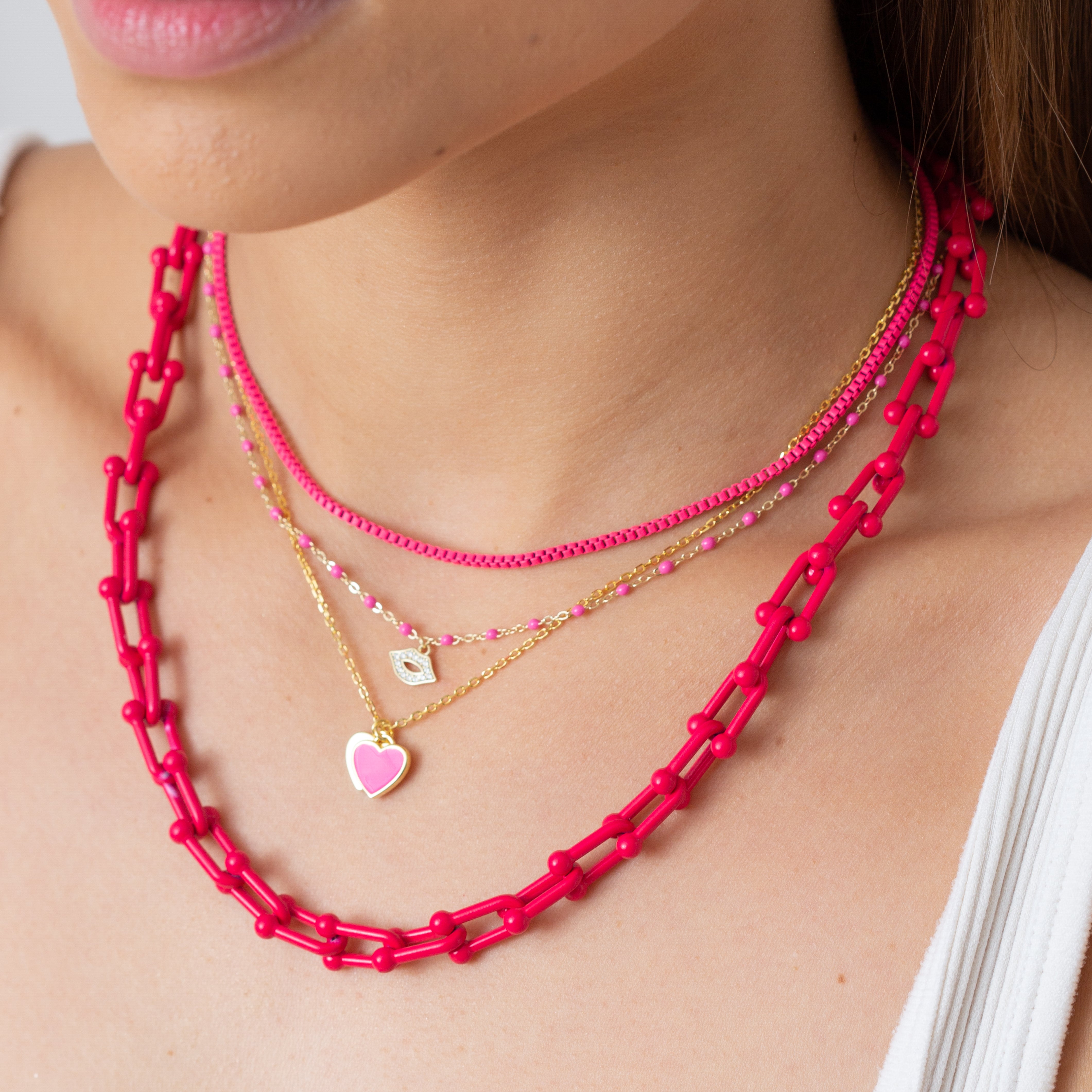 Collar Rainbow Locket