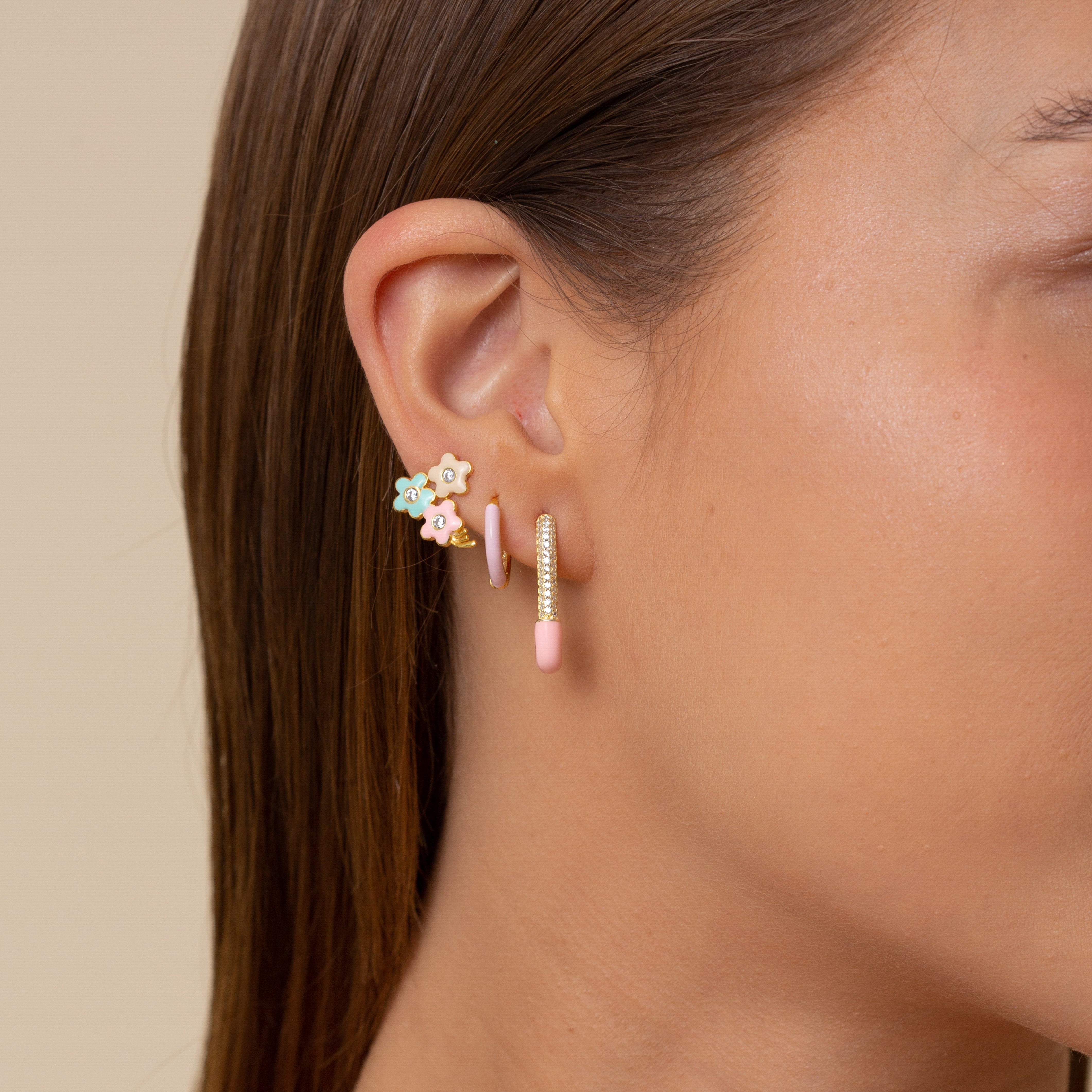 Aro Bouquet Pastel Stud