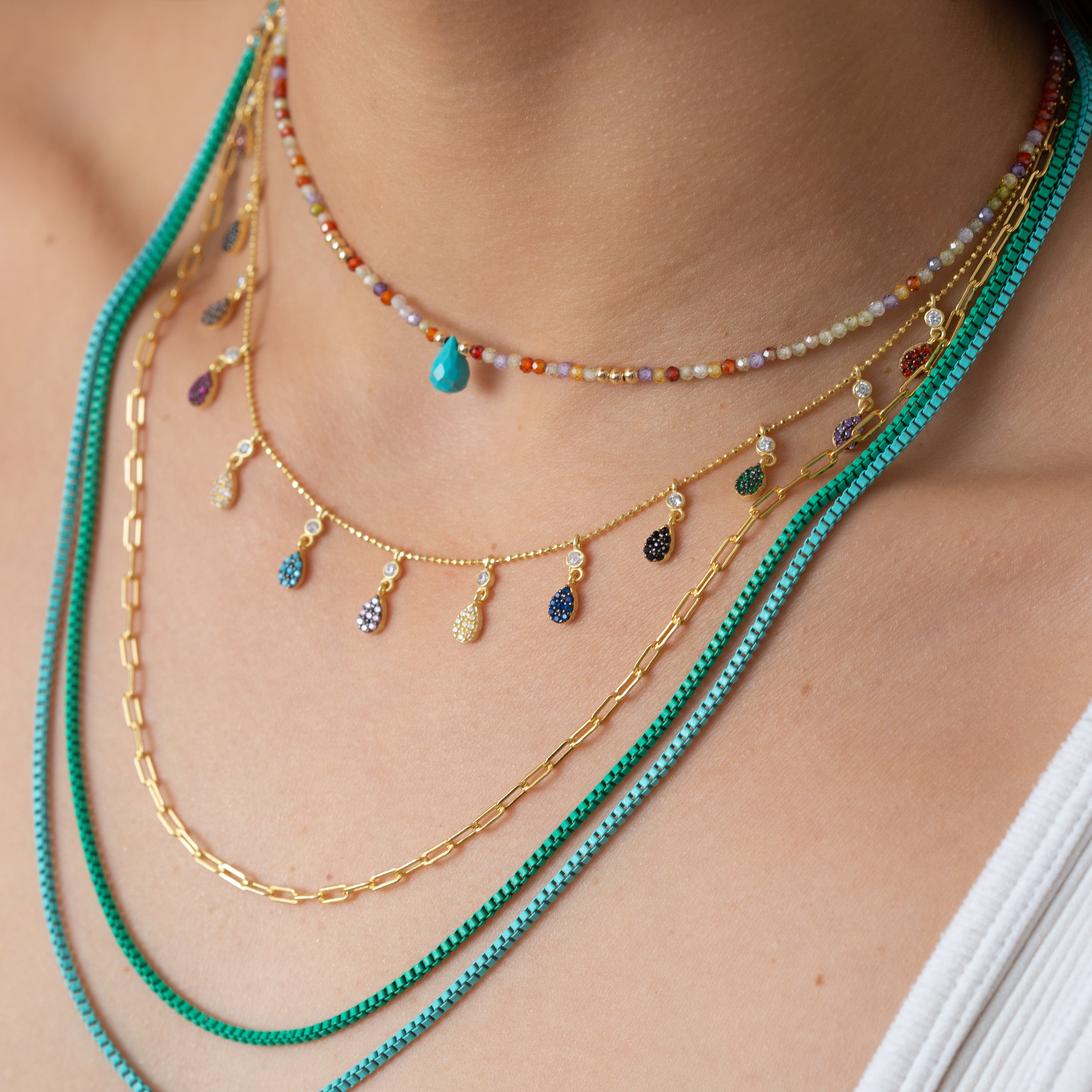 Collar Rainbow Mini Cube