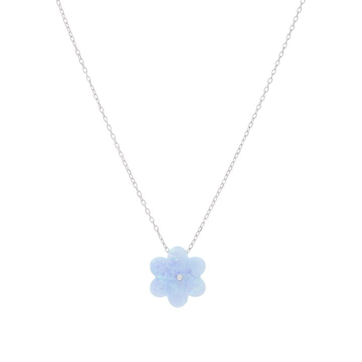 Collar Opi Flower Blue