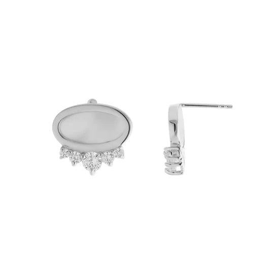 Aro Oval MOP Cz Frame