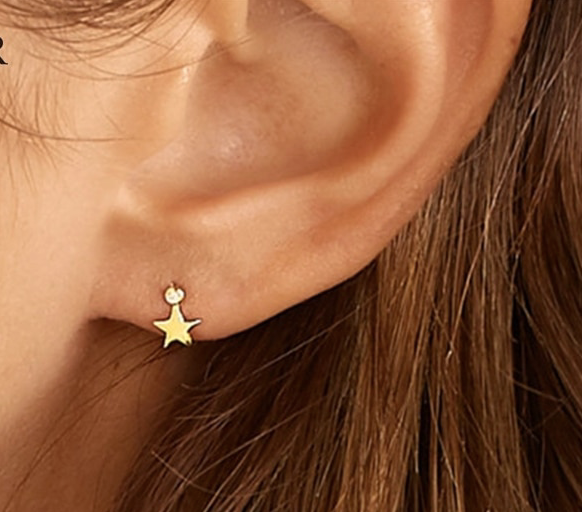 Aro Baby Star CZ Stud