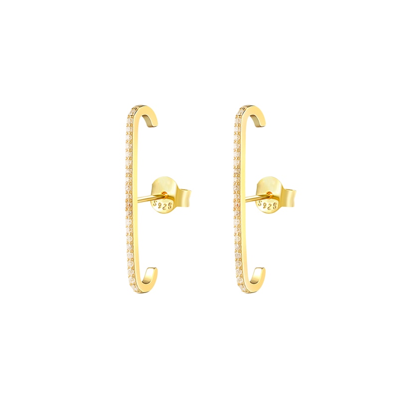 Aro Single CZ Gold