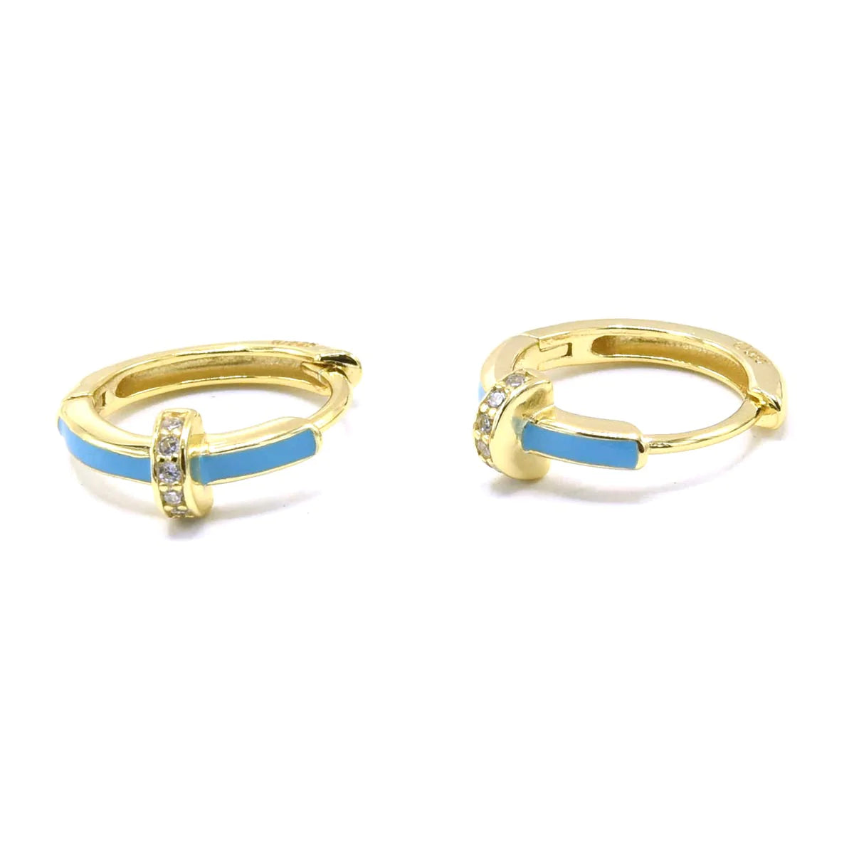 Aro Skinny Enamel Hoop