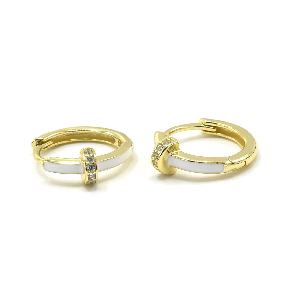 Aro Skinny Enamel Hoop