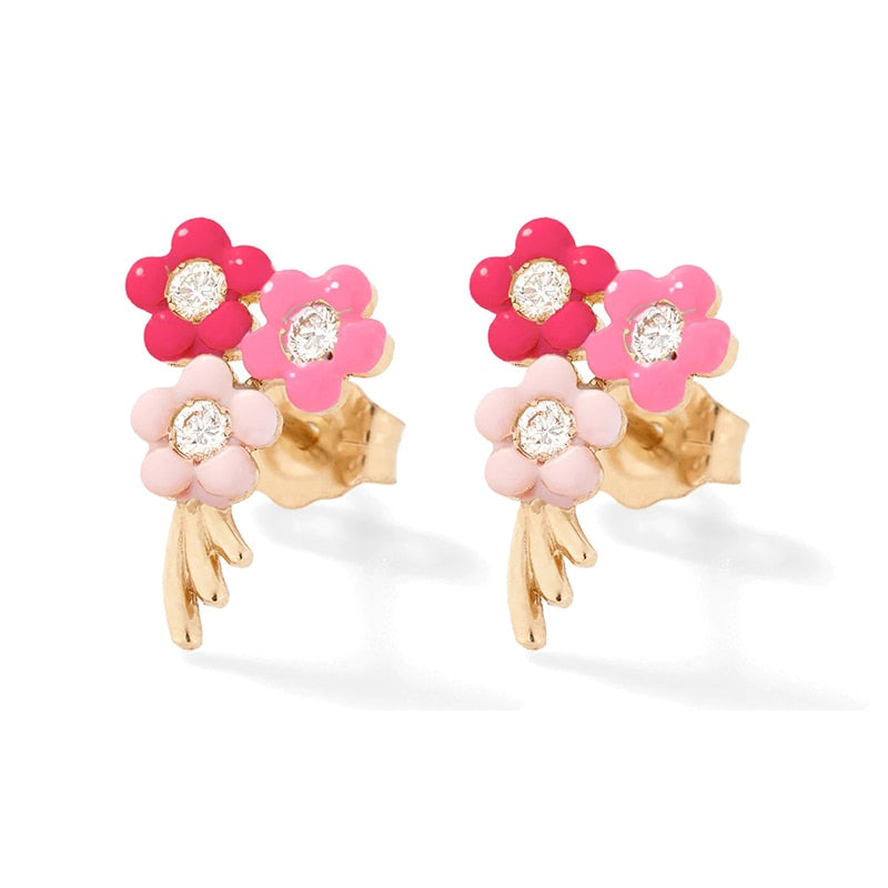 Aro Bouquet Pastel Stud