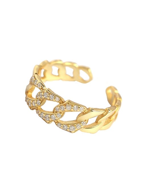 Anillo Cuban Link Ring