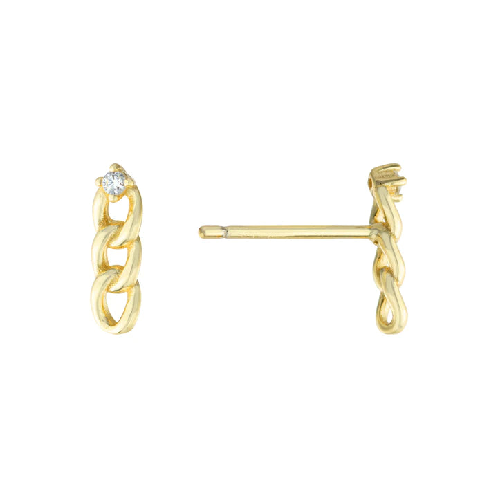 Aro Curb Stud CZ