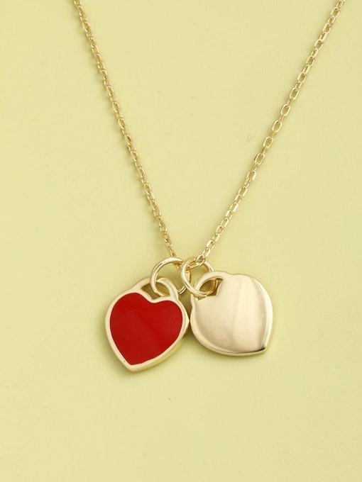 Collar Double Love Heart