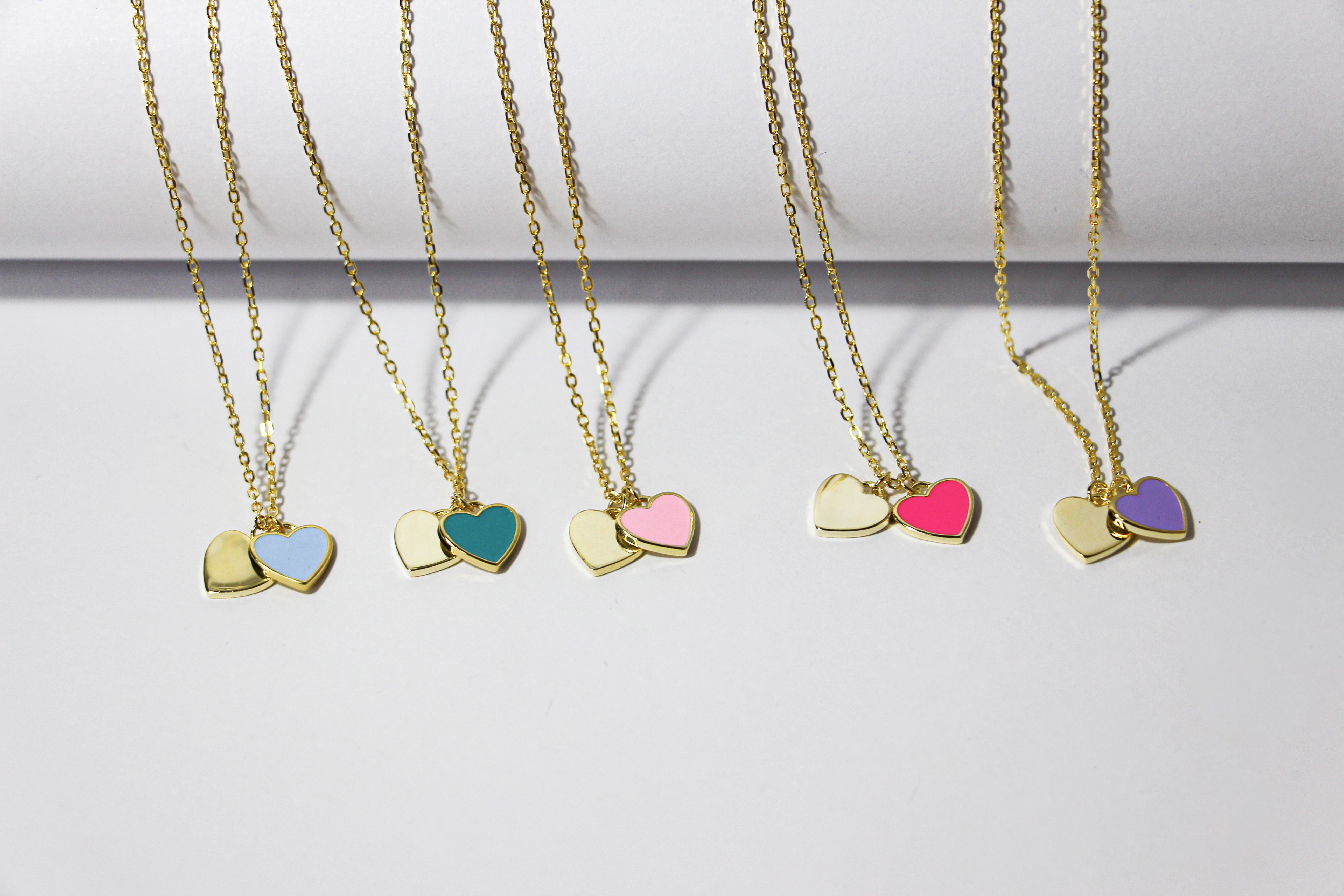 Collar Double Love Heart