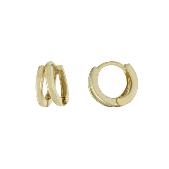 Aro Double Plain Hoop